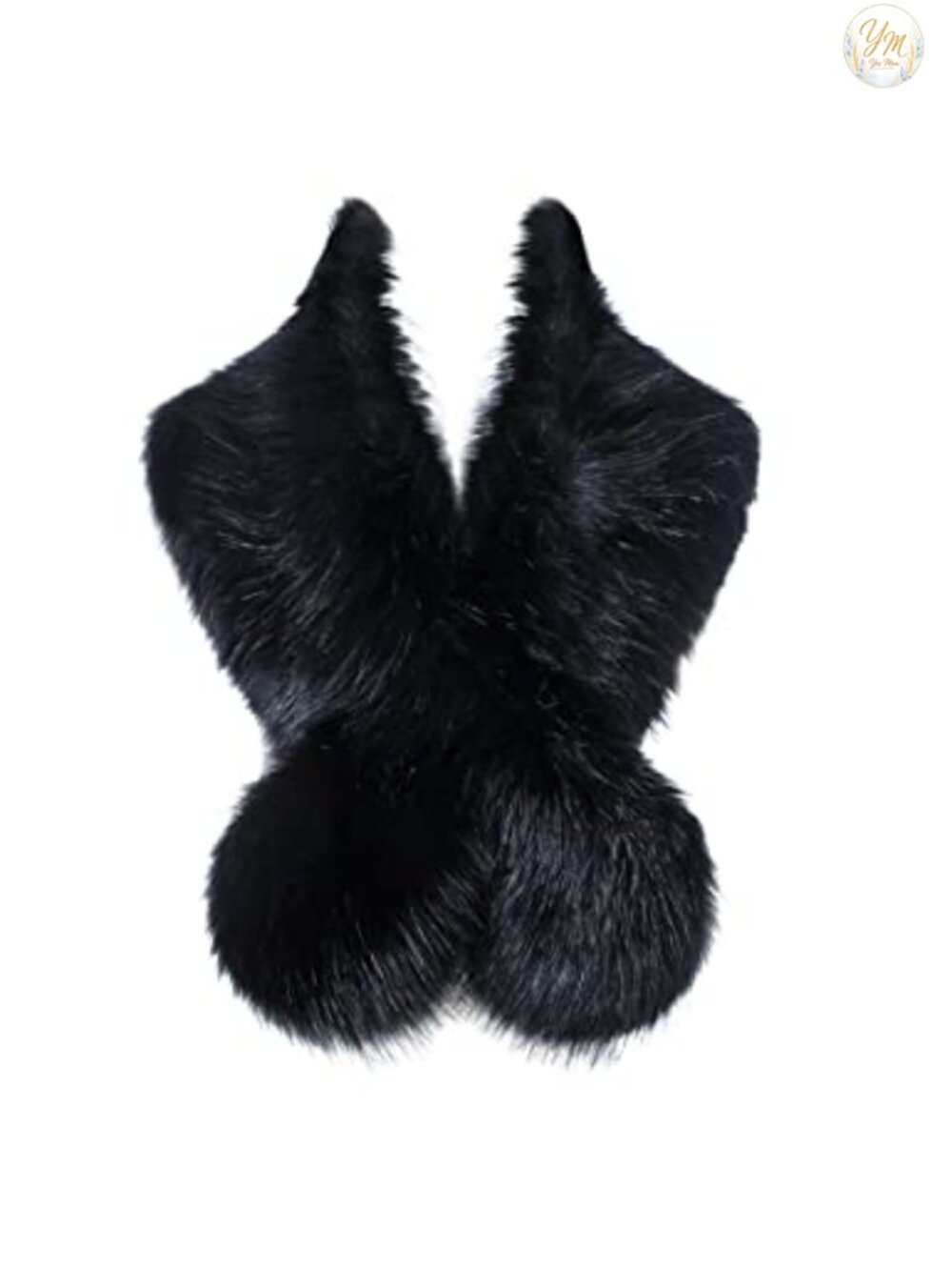 Faux Fur Shawl Wrap Evening Party Cover Up Bridal Stole